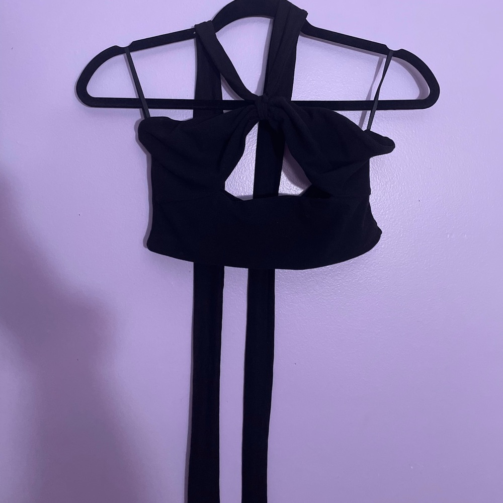 cut out halter top